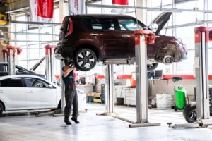 ورشة صيانة بورش