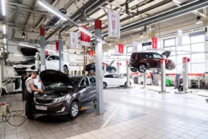 ورشة صيانة بورش